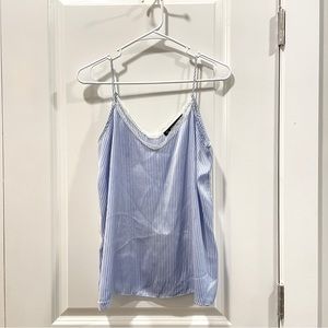Zara Silk Striped Tank